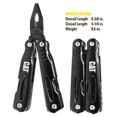 13-in-1 Multi-Tool with Black Body and Tools