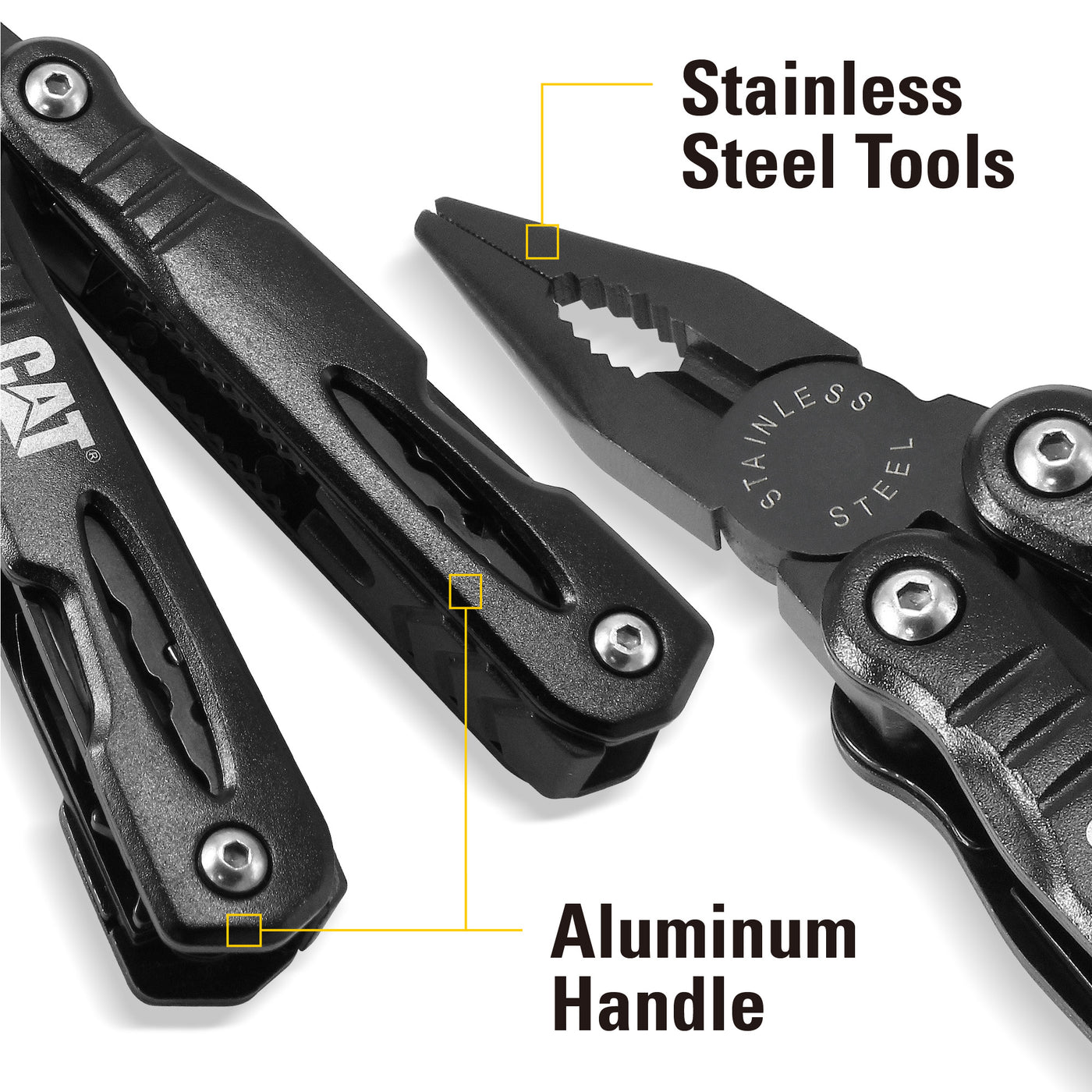 13-in-1 Multi-Tool with Black Body and Tools